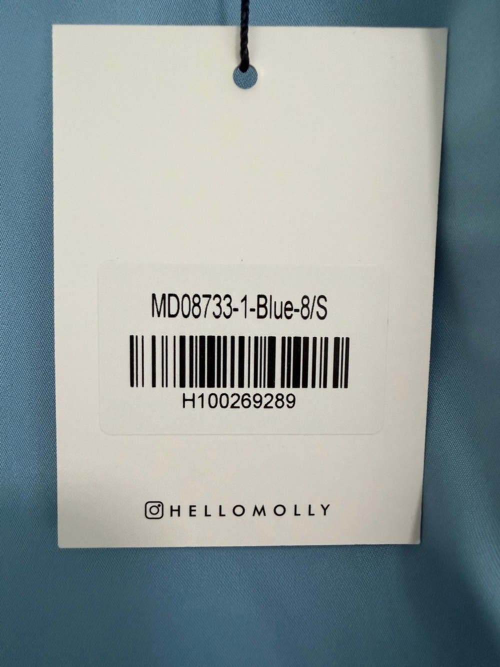 Hello Molly Light Blue Lace-Trim Maxi Dress - Picture 10 of 10
